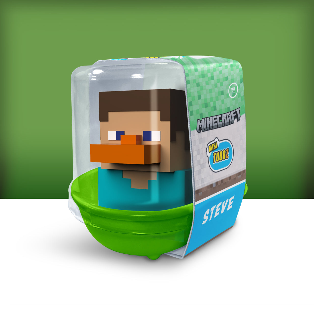 Minecraft Steve TUBBZ Mini Edition Collectible Duck Figure