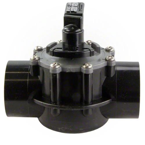 Jandy 2" - 2.5" Never Lube 3-Port Valve 4944 - Internal and External Stops by Zodiac