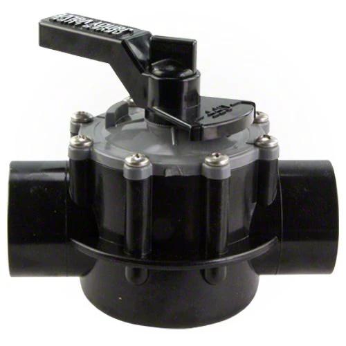 Jandy 1.5" - 2" Never Lube 3-Port Valve 4945 - Internal and External Stops by Zodiac