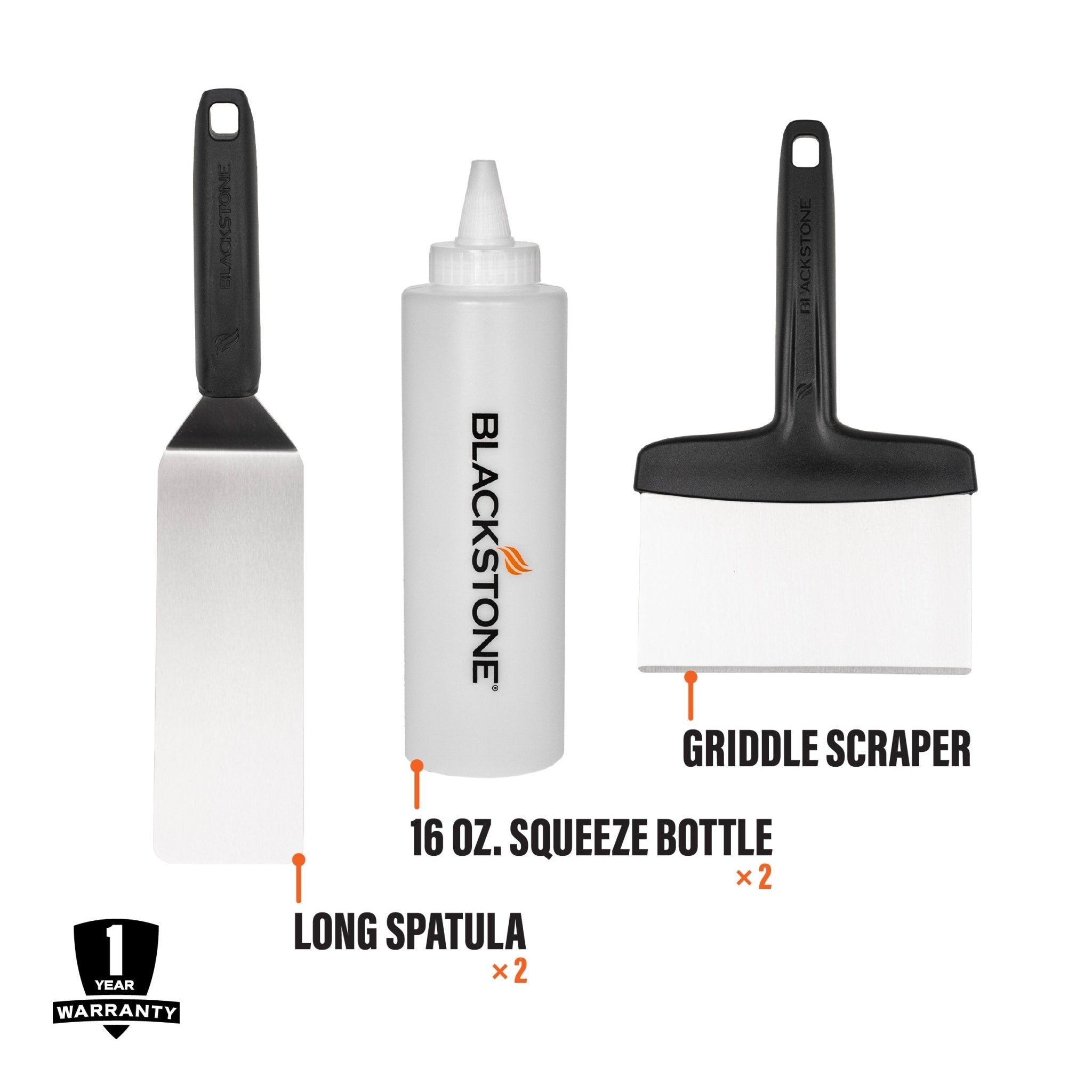 5 Piece Professional Griddle Toolkit - Blackstone Products