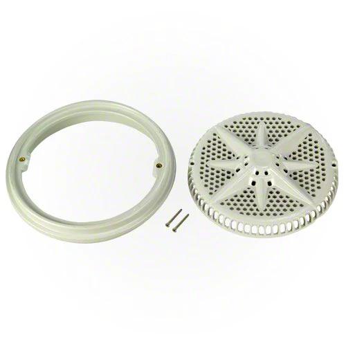 Pentair StarGuard Main Drain Complete 500115 - White - Two Pack by Pentair
