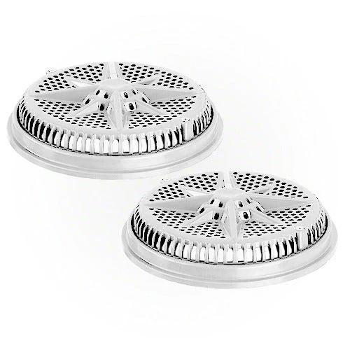 Pentair StarGuard Main Drain Cover with Long Ring 500140 - White - Two Pack by Pentair