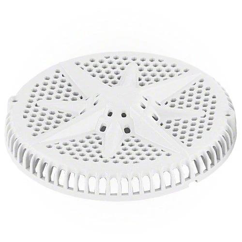 Pentair StarGuard Main Drain Cover with Short Ring 500144 - White - Two Pack by Pentair