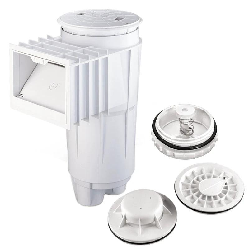 Pentair Bermuda Skimmer with Float and Equalizer Valve 506370 - Concrete Pools - 2" Slip Ports by Pentair