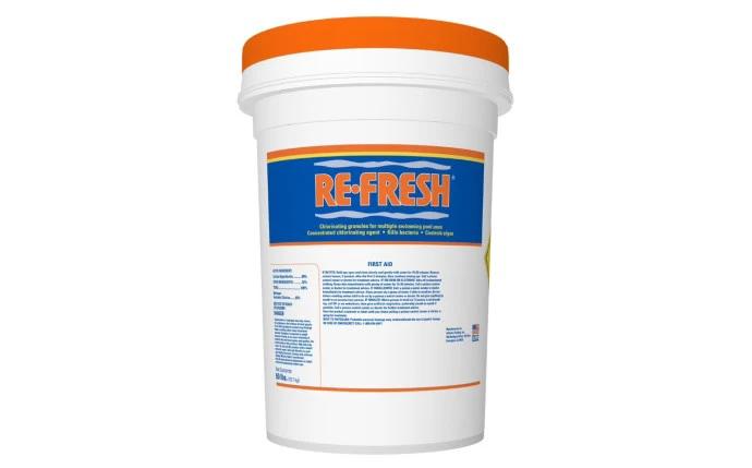 Refresh 50 lb. Bucket 68% Calcium Hypochlorite Granules( LOCAL DELIVERY ONLY) by Duckies Pool Supply