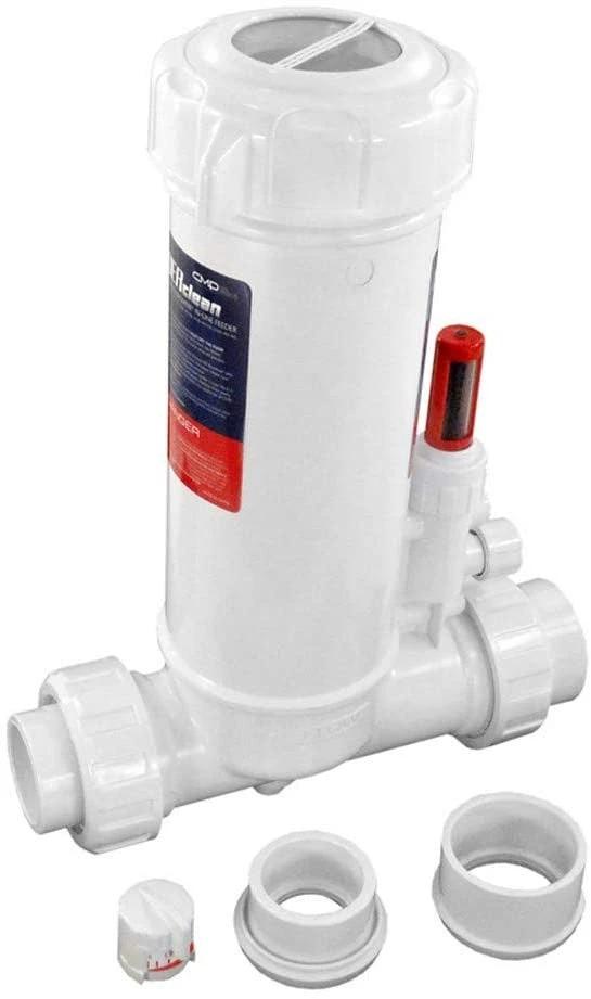 CMP PowerClean Ultra In-Line Chlorinator, Clear Glass Lid, 25280-100-000 by Custom Molded Products (CMP)