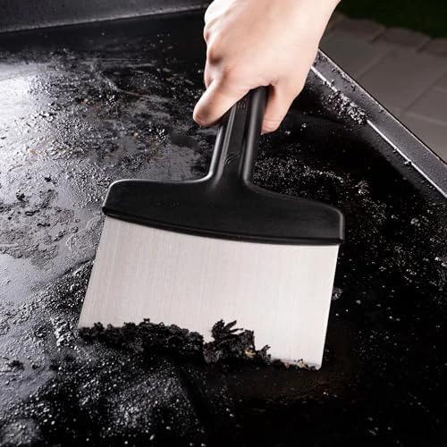 BLACKSTONE 5060 Professional 8-Piece Griddle Cleaning Kit, Stainless Steel, Black by BLACKSTONE