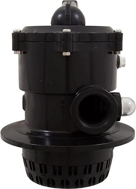 Praher 1.5" Top Mount Multiport Valve with 8.25" Clamp Flange, TM-12-L by Praher