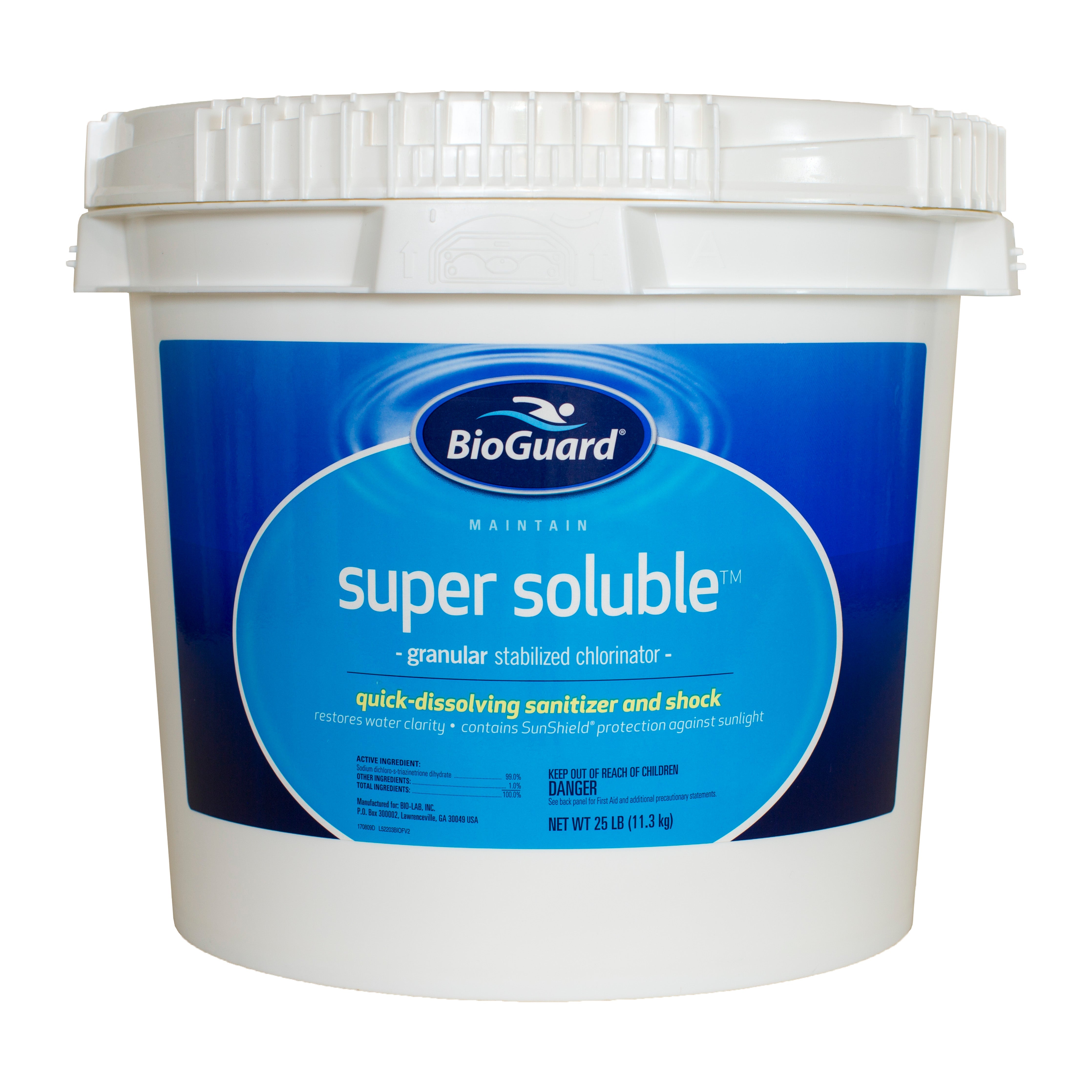 BioGuard Super Soluble Quick Dissolving Chlorine Concentrate for All Pool Types