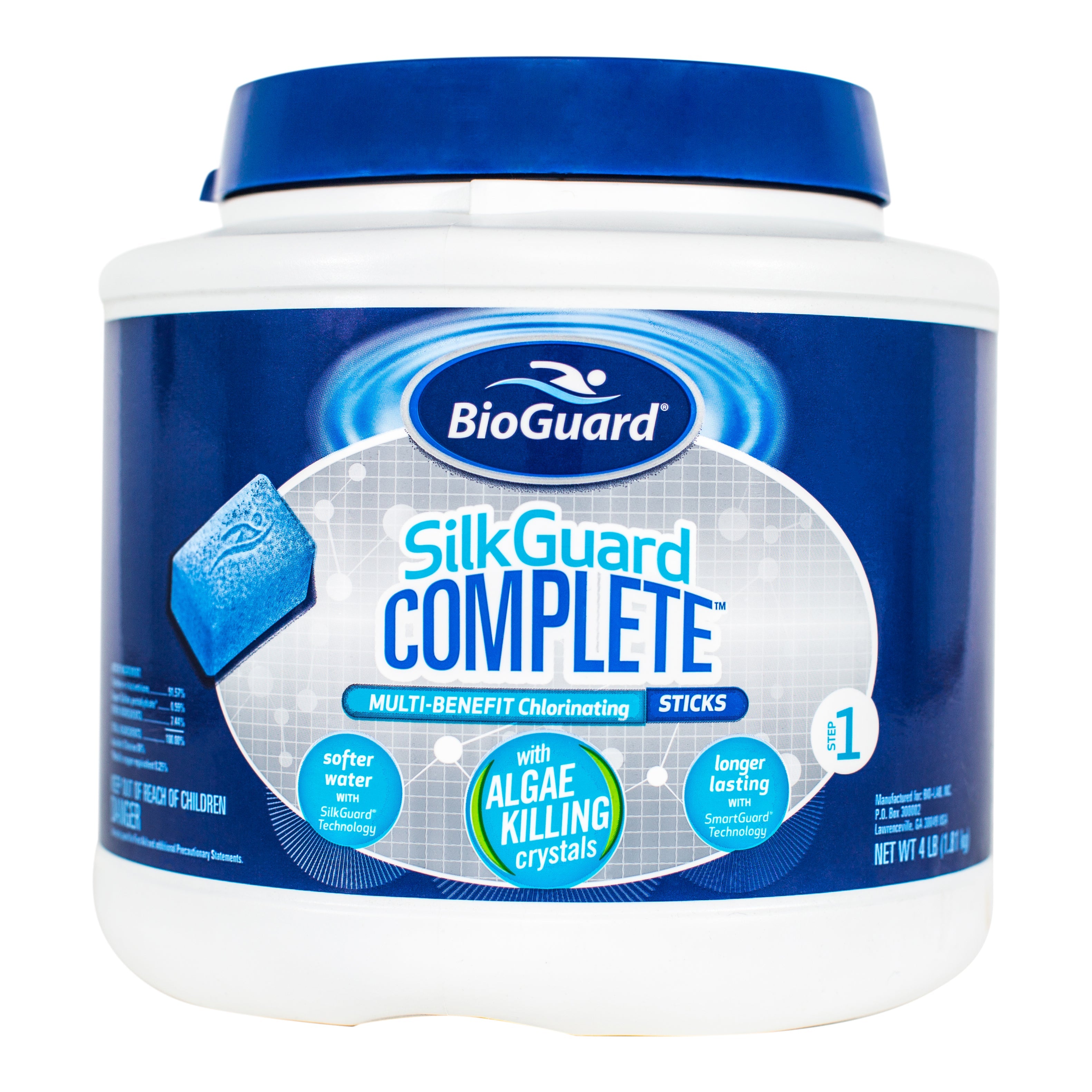 BioGuard SilkGuard Complete Sticks Premium Pool Care Solution