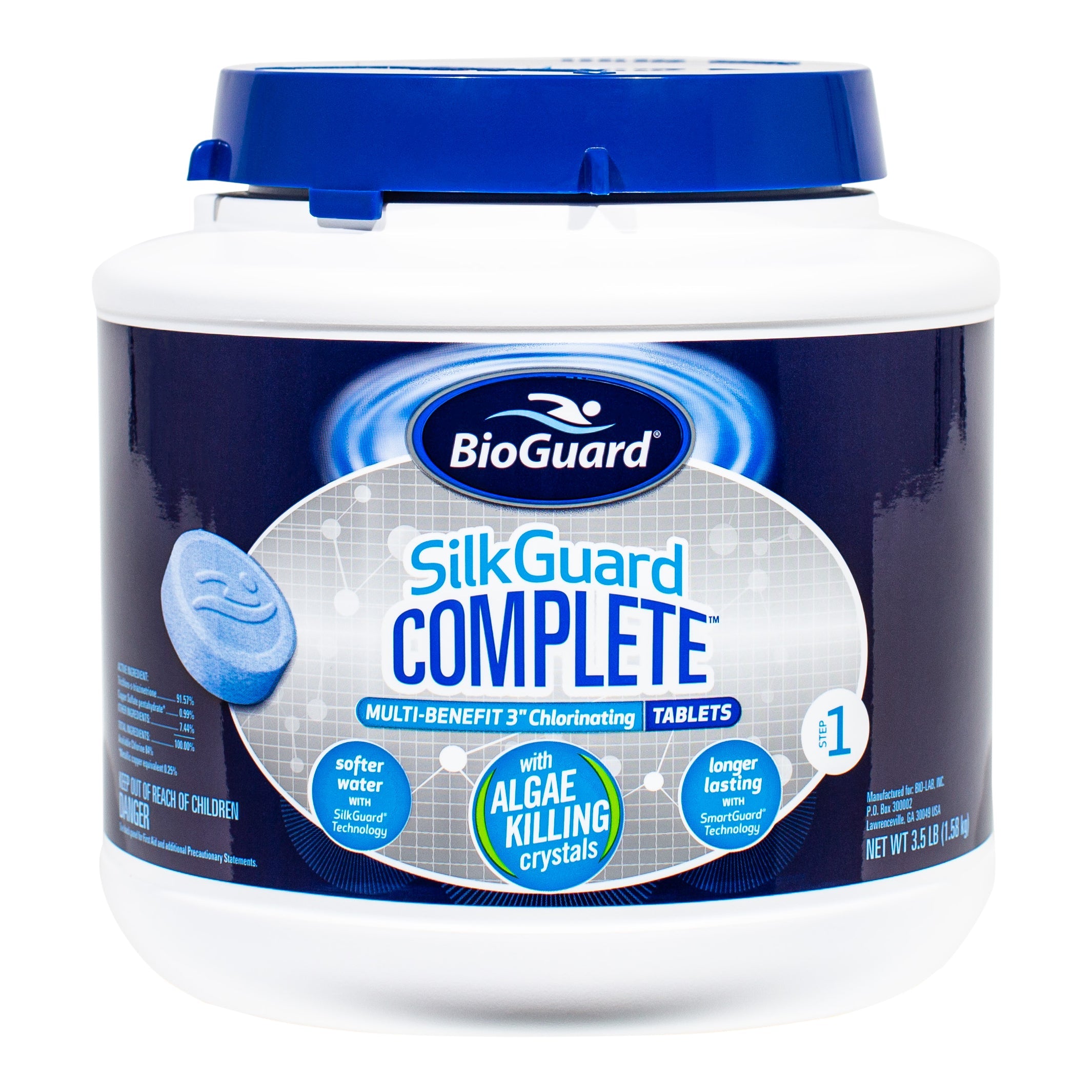 BioGuard SilkGuard Complete 3 Inch Chlorinating Tablets for Softer Water