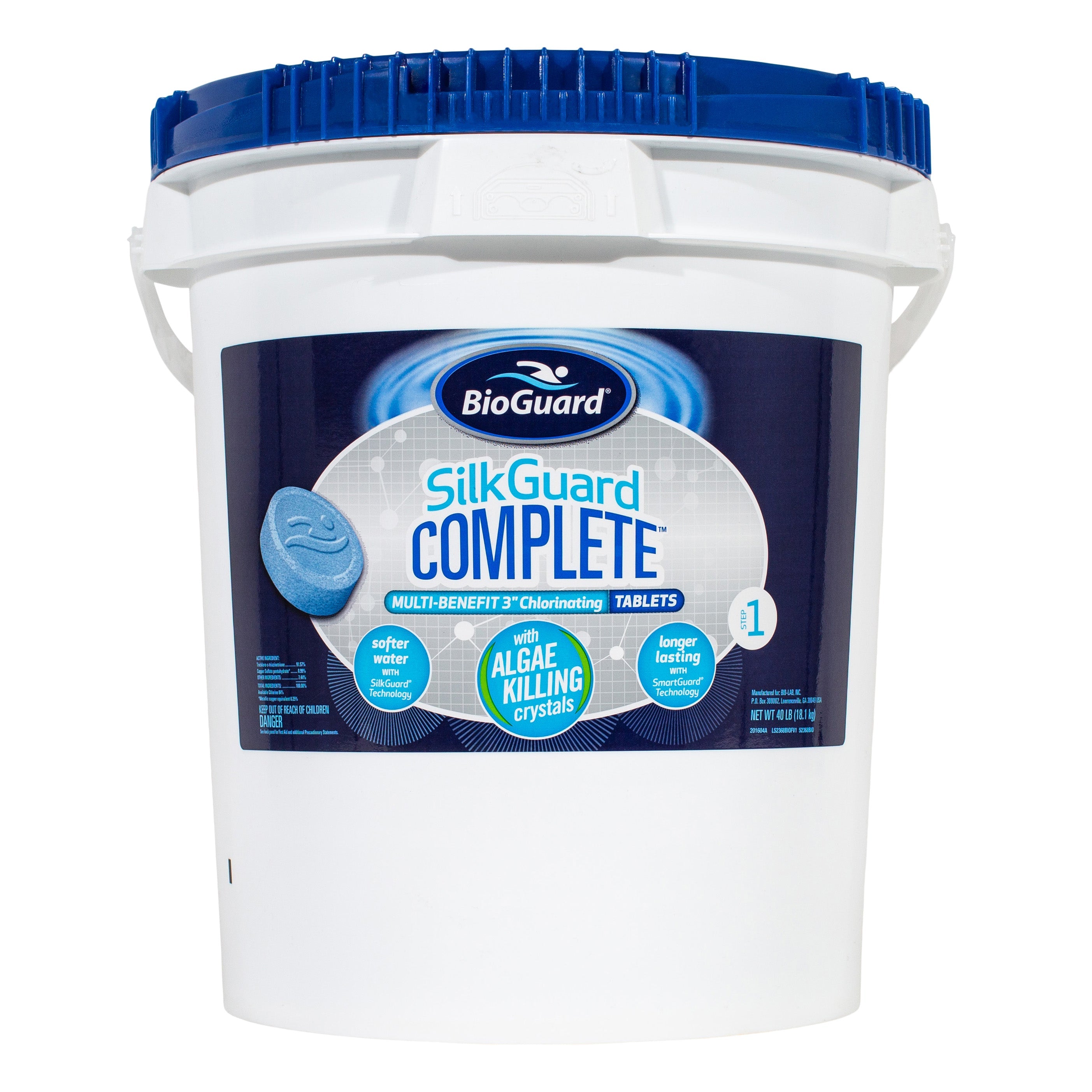 BioGuard SilkGuard Complete 3 Inch Chlorinating Tablets for Softer Water