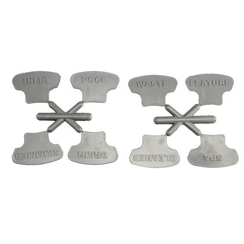 Waterway TruSeal 3-Way Diverter Valve 2" x 2.5" - 600-7100-CPVC by Waterway
