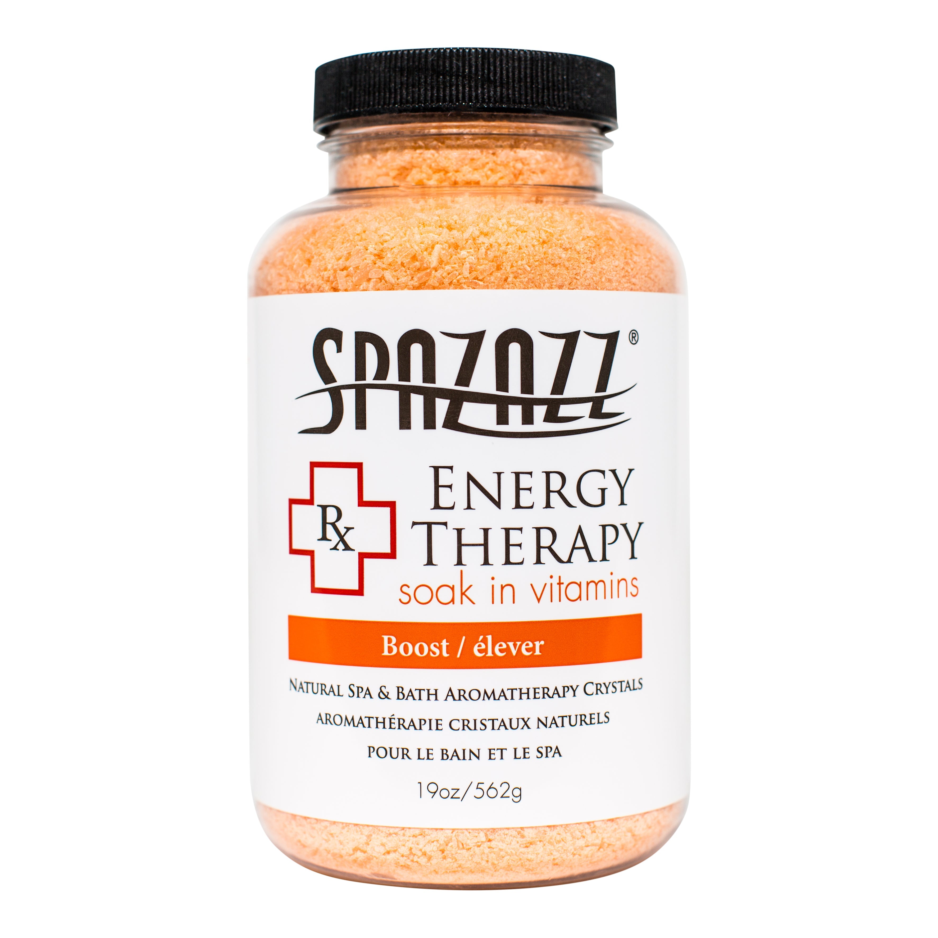 Spazazz RX Energy Therapy Boost Crystals for Soothing Aches and Reviving Energy