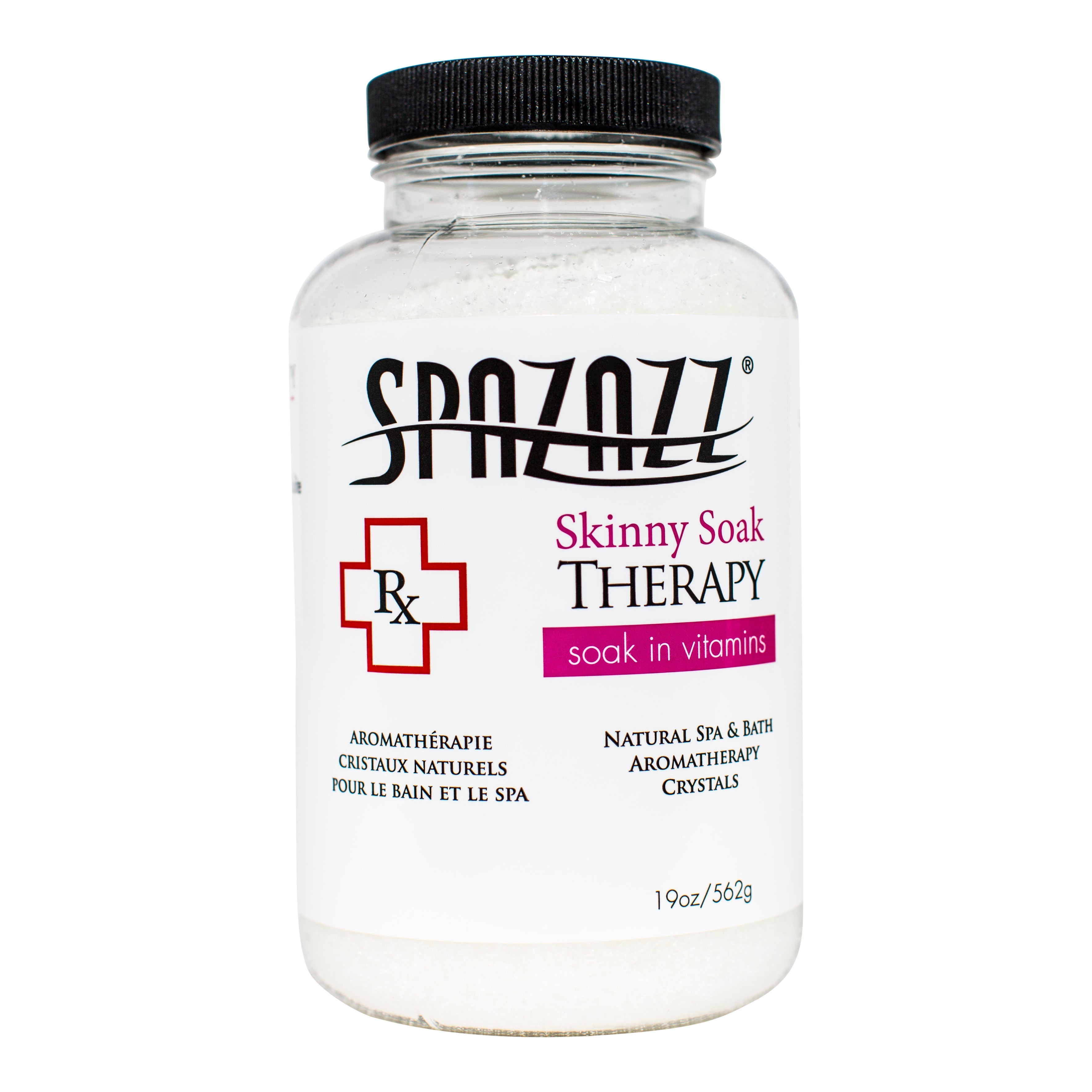 Spazazz RX Skinny Soak Therapy Crystals for Muscle Relaxation and Tension Relief