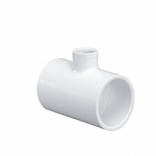 Lasco 2"S x 2"S x 1.5"S SCH40 PVC Reducing Tee Slip, 401-251 by LASCO