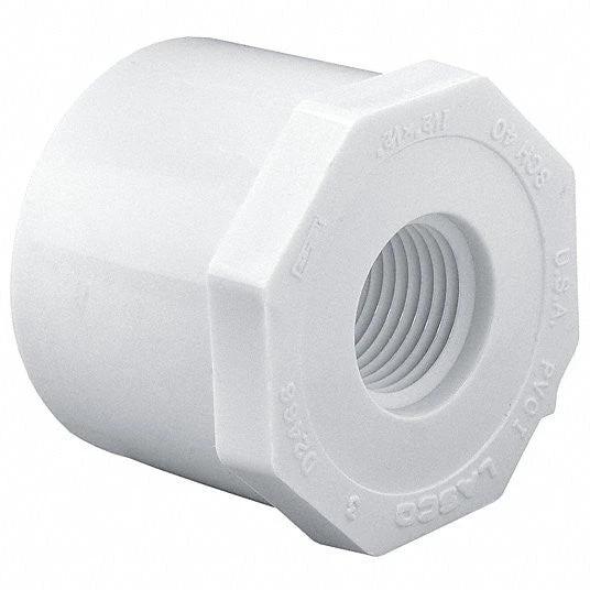 Lasco Schedule 40 Reducer Bushing .5" x .25" Spigot x FIPT, 438072 by LASCO