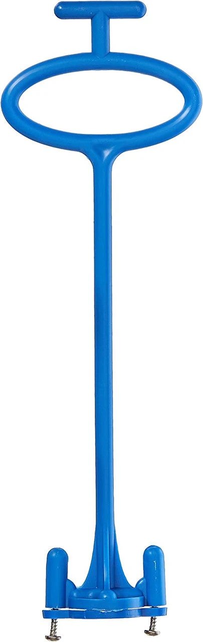 PoolStyle Skimmer Angel Basket 12"x4"x1.5" Blue Handle, GPIANGEL by Duckies Pool Supply