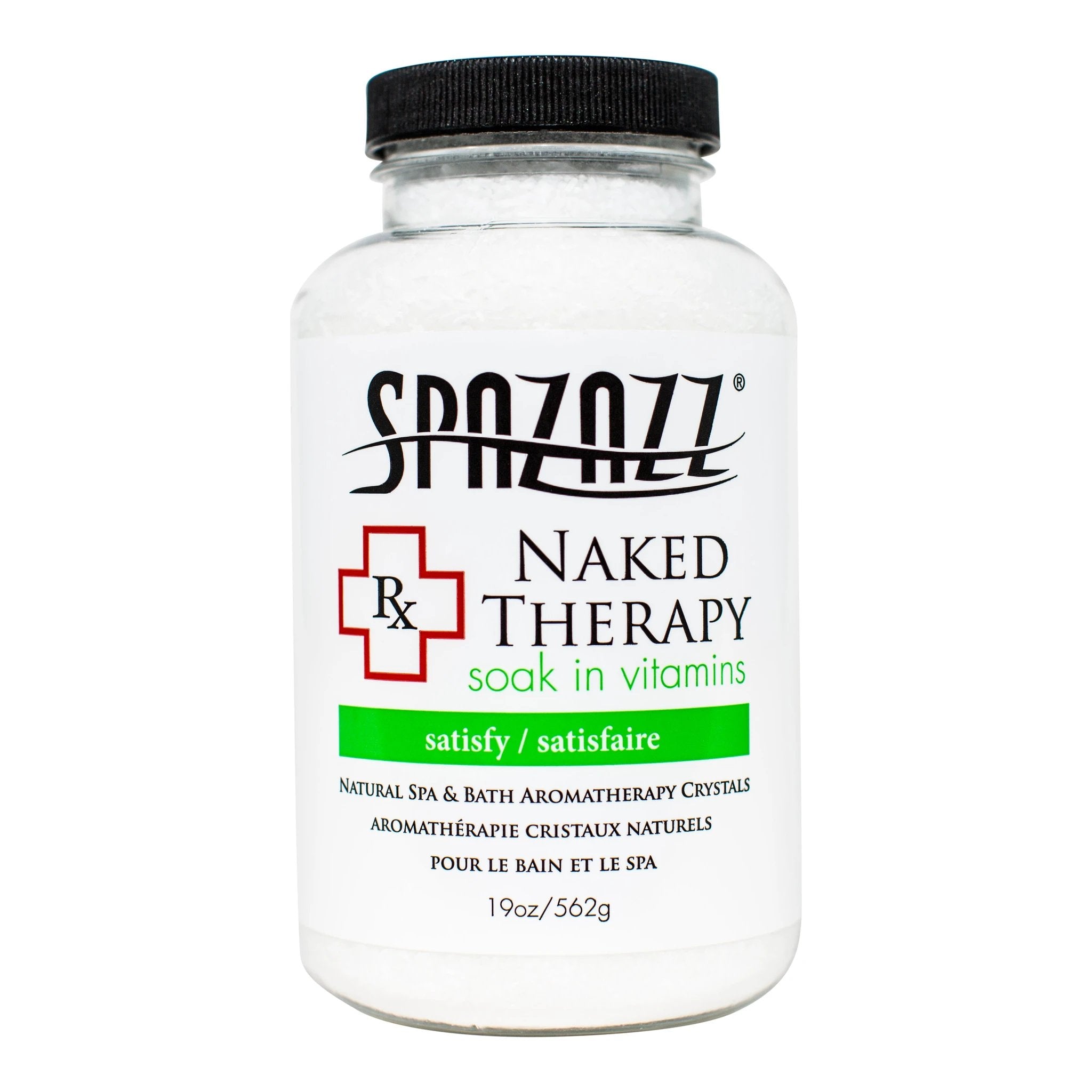 Spazazz RX Naked Therapy - Satisfy Crystals by Spazazz