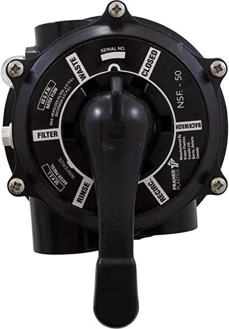 Praher 1.5" Top Mount Multiport Valve with 8.25" Clamp Flange, TM-12-L by Praher