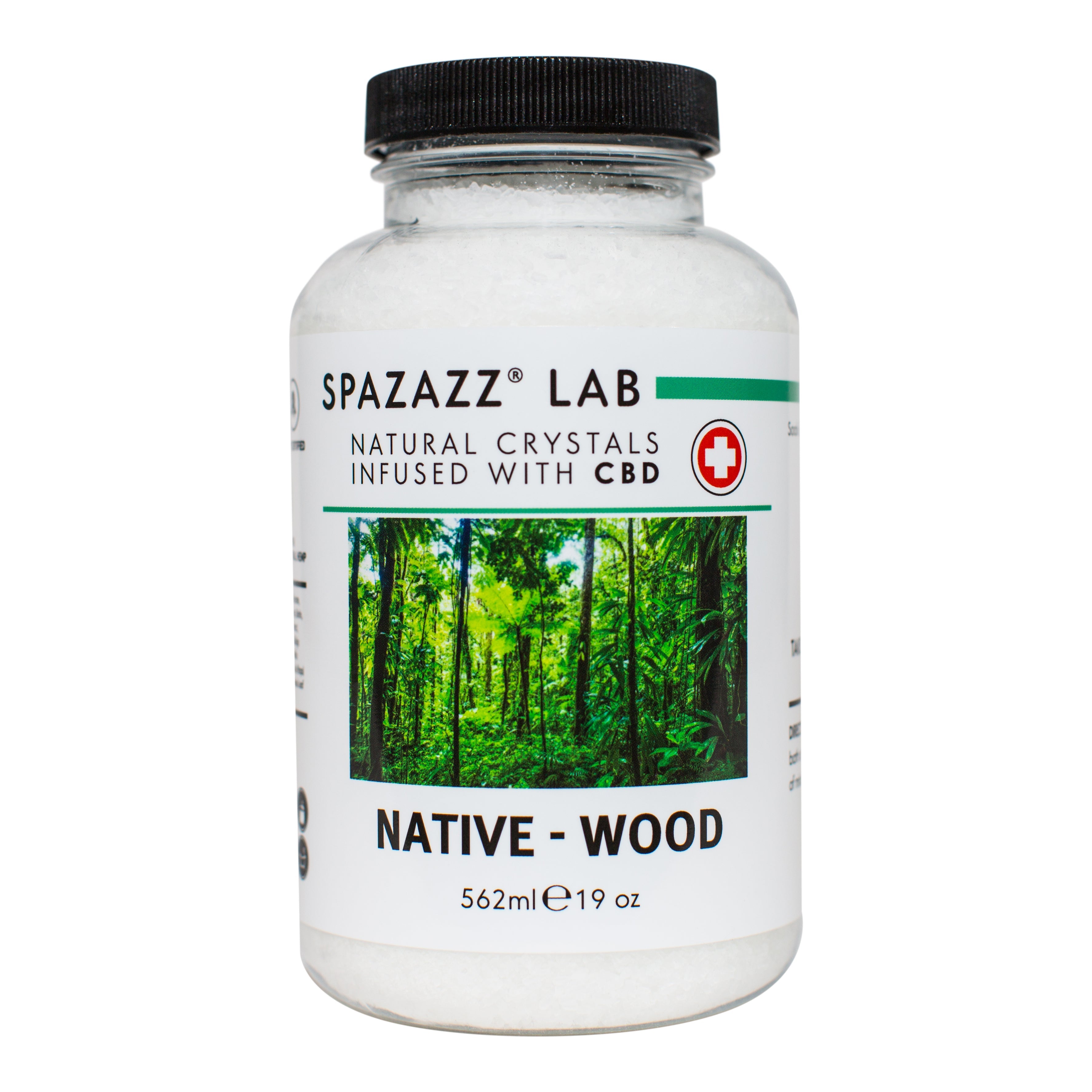 Spazazz Native Wood Crystals Infused With CBD Natural Healing Properties