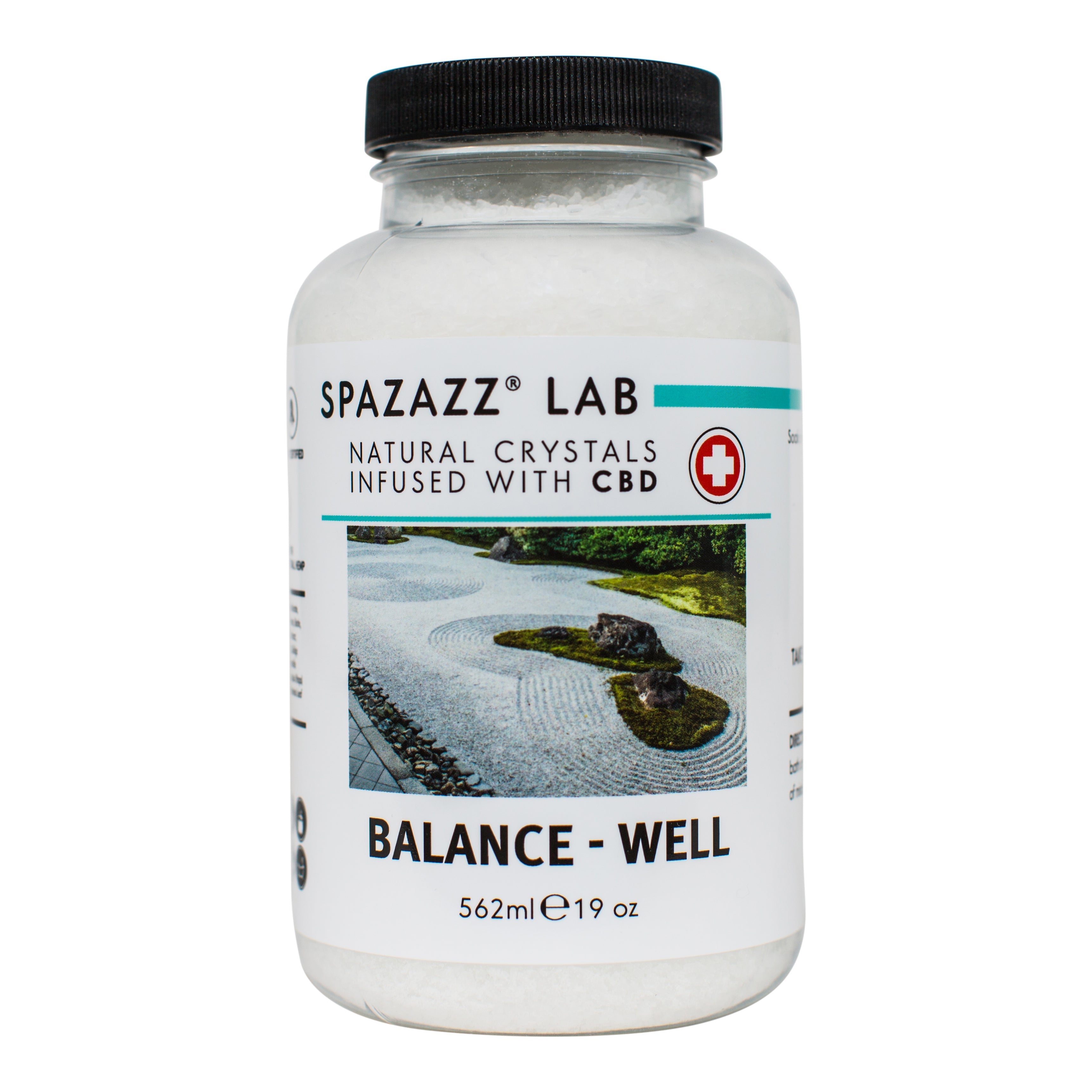 Spazazz Balance Well Crystals Infused With CBD Natural Healing Crystals