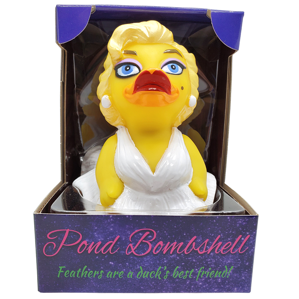 CelebriDucks Pond Bombshell Celebrity Rubber Duck Gift Idea
