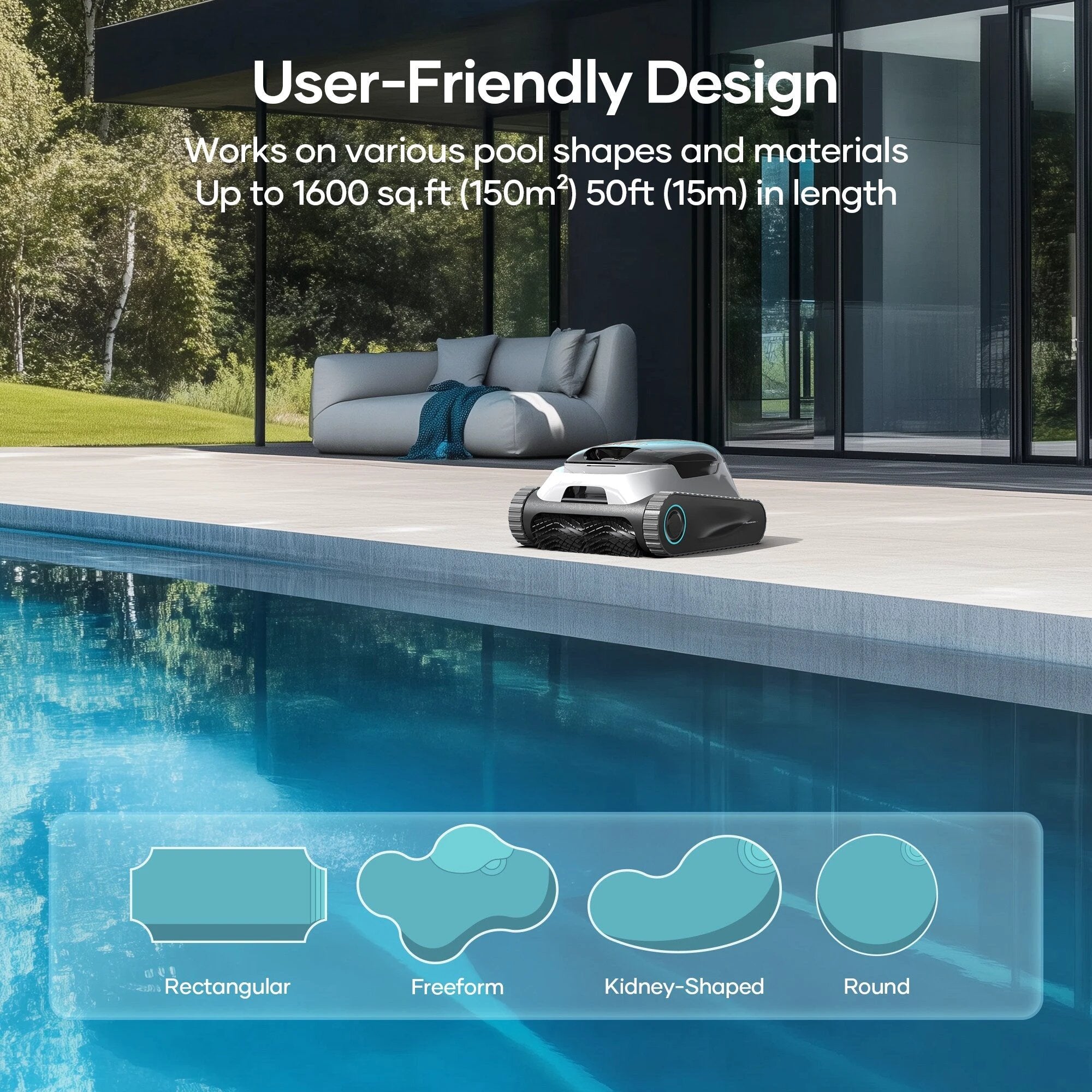 Aiper Scuba N1 Plus Cordless 6.1-in Robotic Pool Vacuum by Duckies Pool Supply