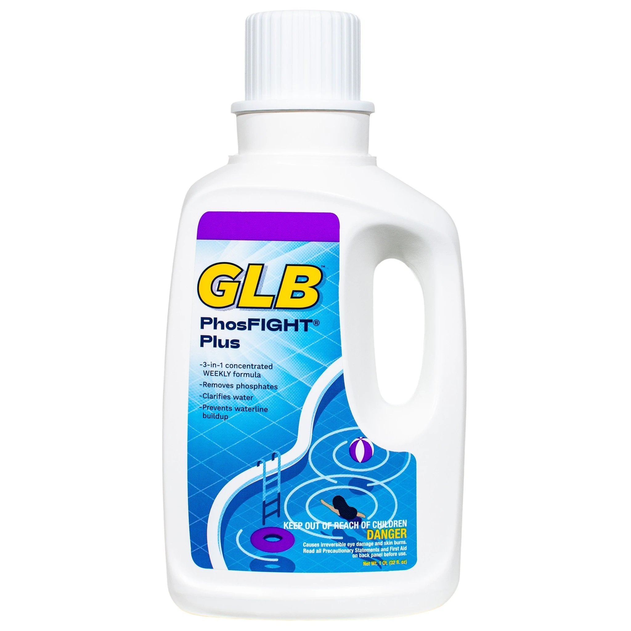 GLB PhosFIGHT Plus 3 In 1 Phosphate Remover Water Clarifier by GLB