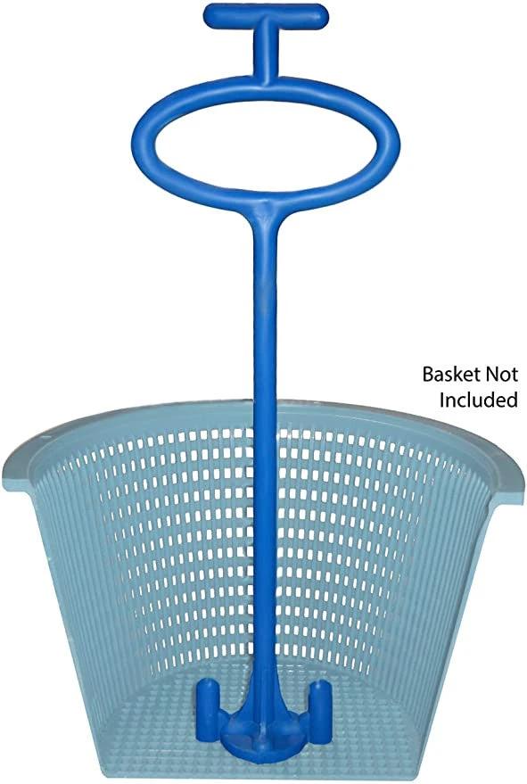 PoolStyle Skimmer Angel Basket 12"x4"x1.5" Blue Handle, GPIANGEL by Duckies Pool Supply