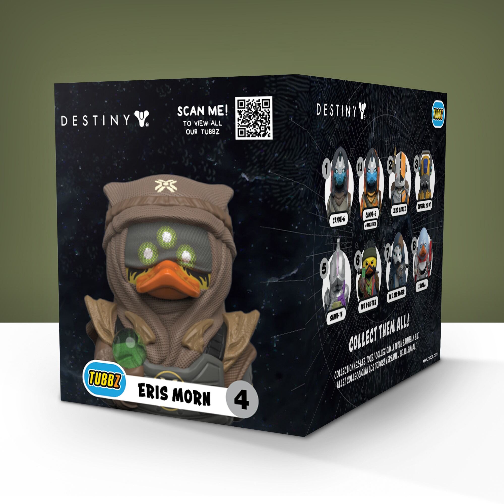 Destiny Eris Morn TUBBZ Boxed Edition Collectible Duck Figure