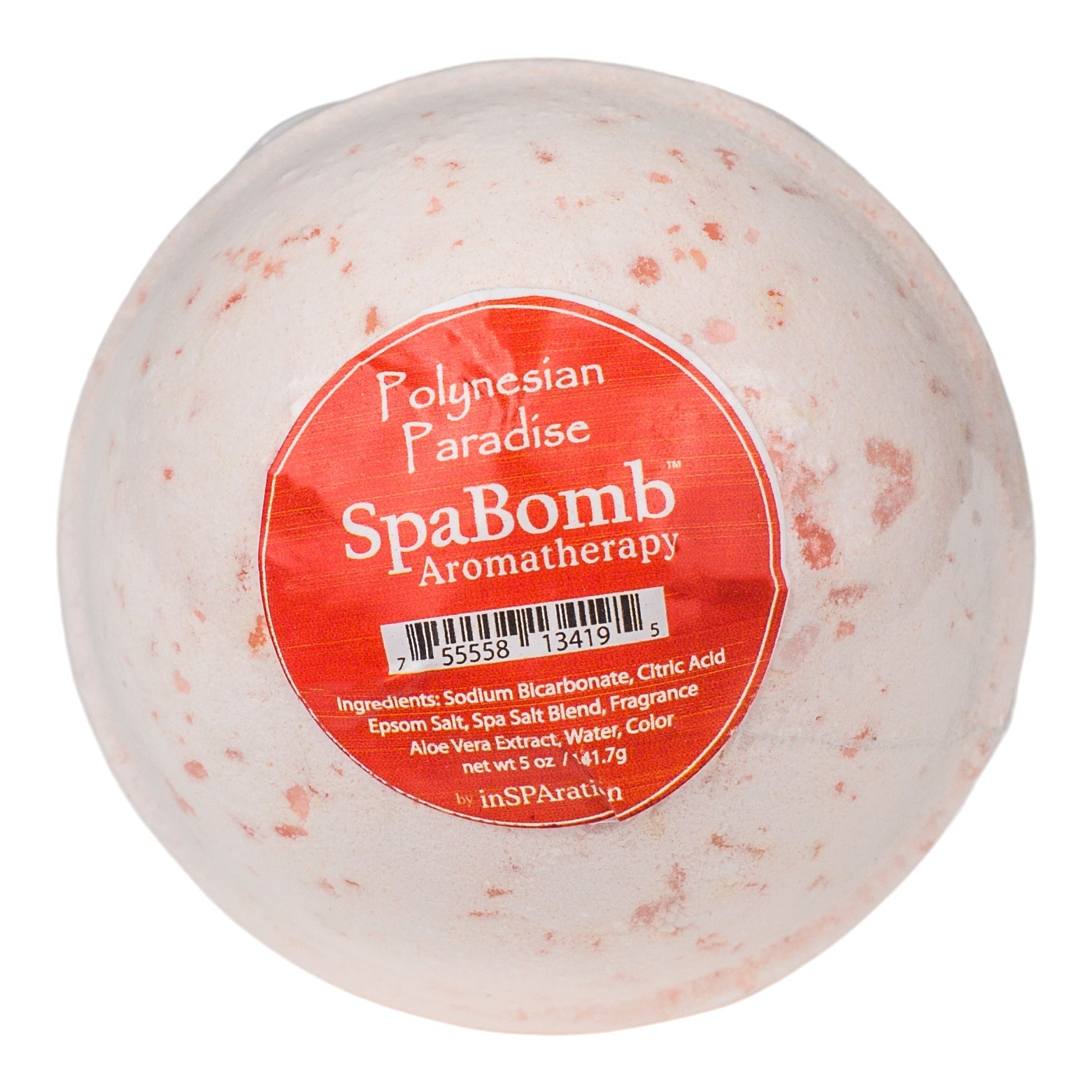 InSPAration Polynesian Paradise SpaBomb Aromatherapy for Ultimate Relaxation and Moisturizing Skin Care