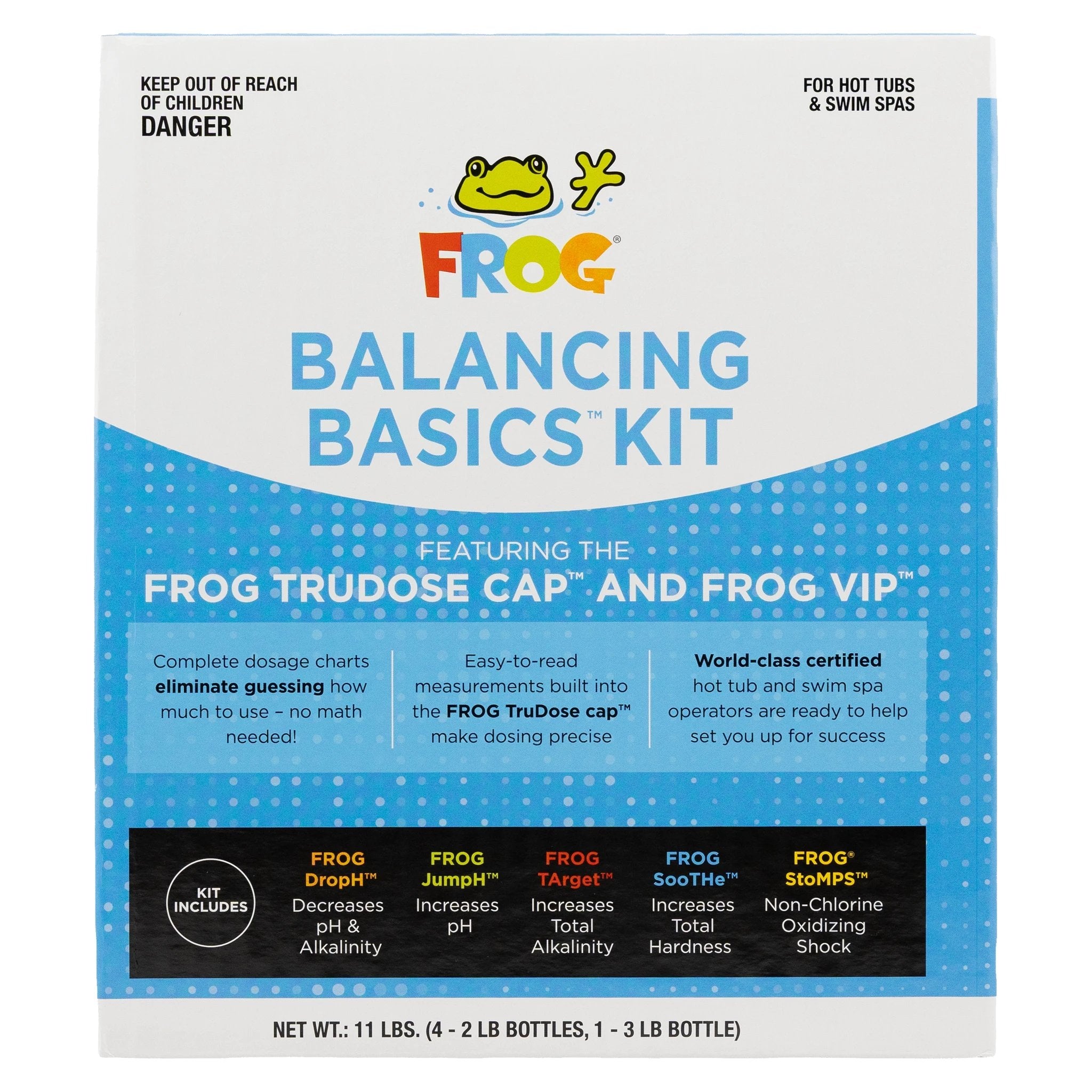 Frog Spa Balancing Basics Kit for pH and Alkalinity Control by Frog