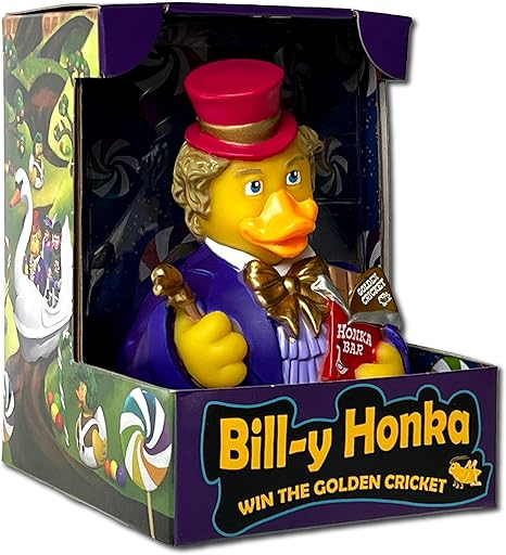 CelebriDucks - Duck Floating Rubber Bath Toy Collectible Gift for Kids and Adults