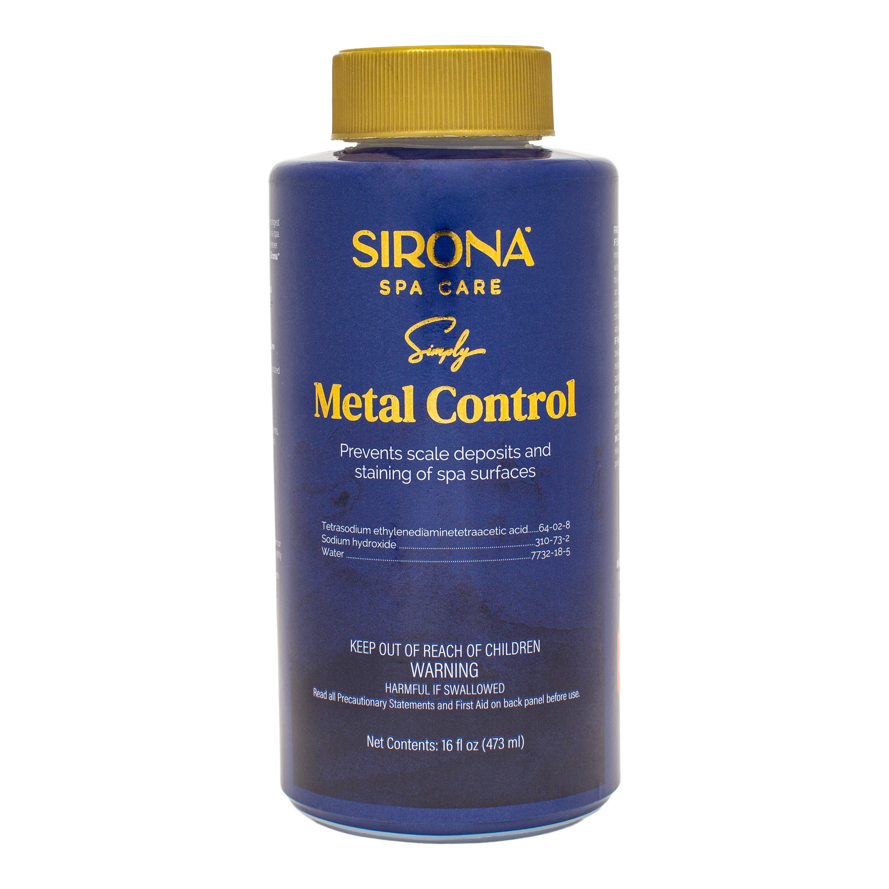 Sirona Spa Care Simply Metal Control Stain and Scale Preventer for Spa Water Treatment