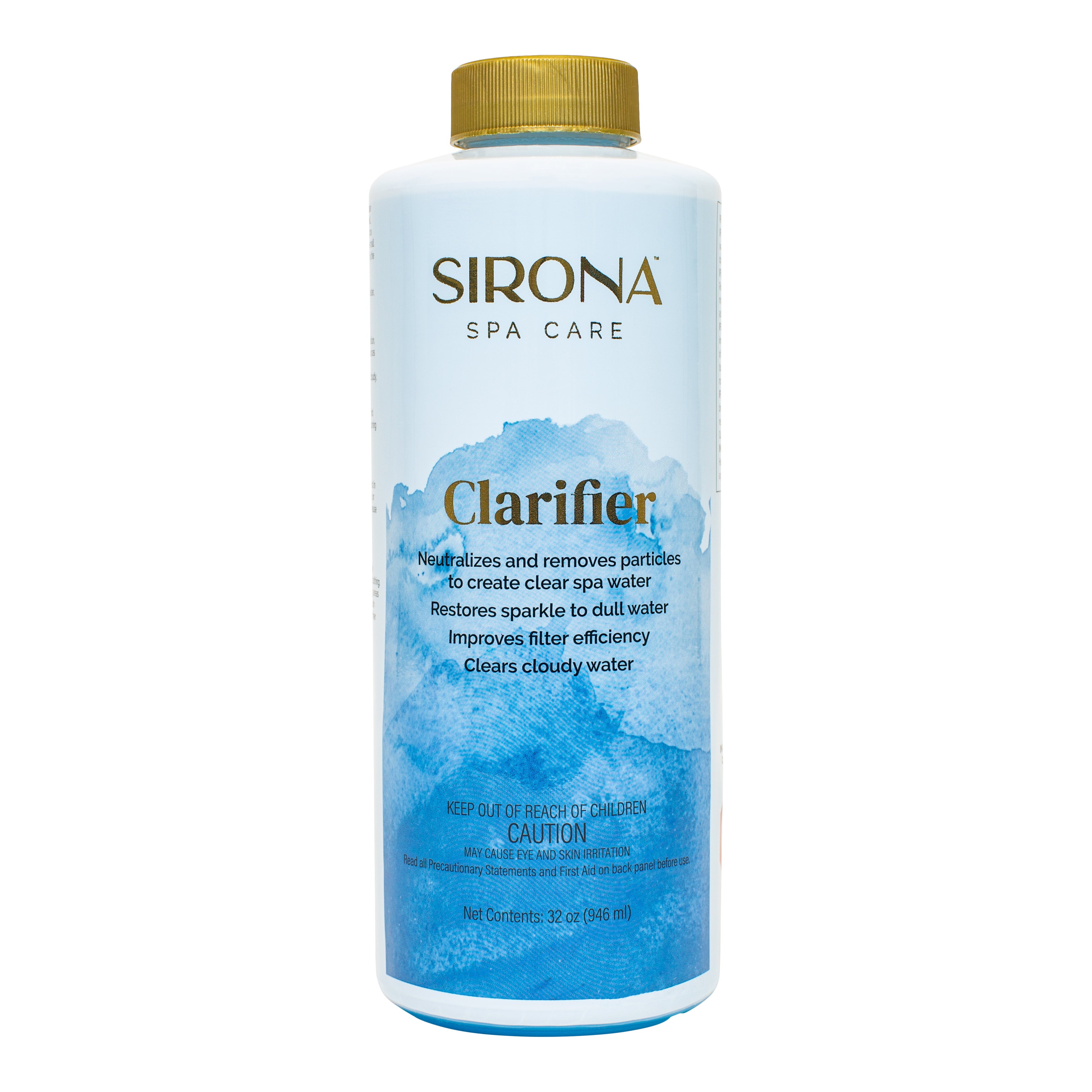 Sirona Spa Care Water Clarifier for Crystal Clear Hot Tub and Spa Water