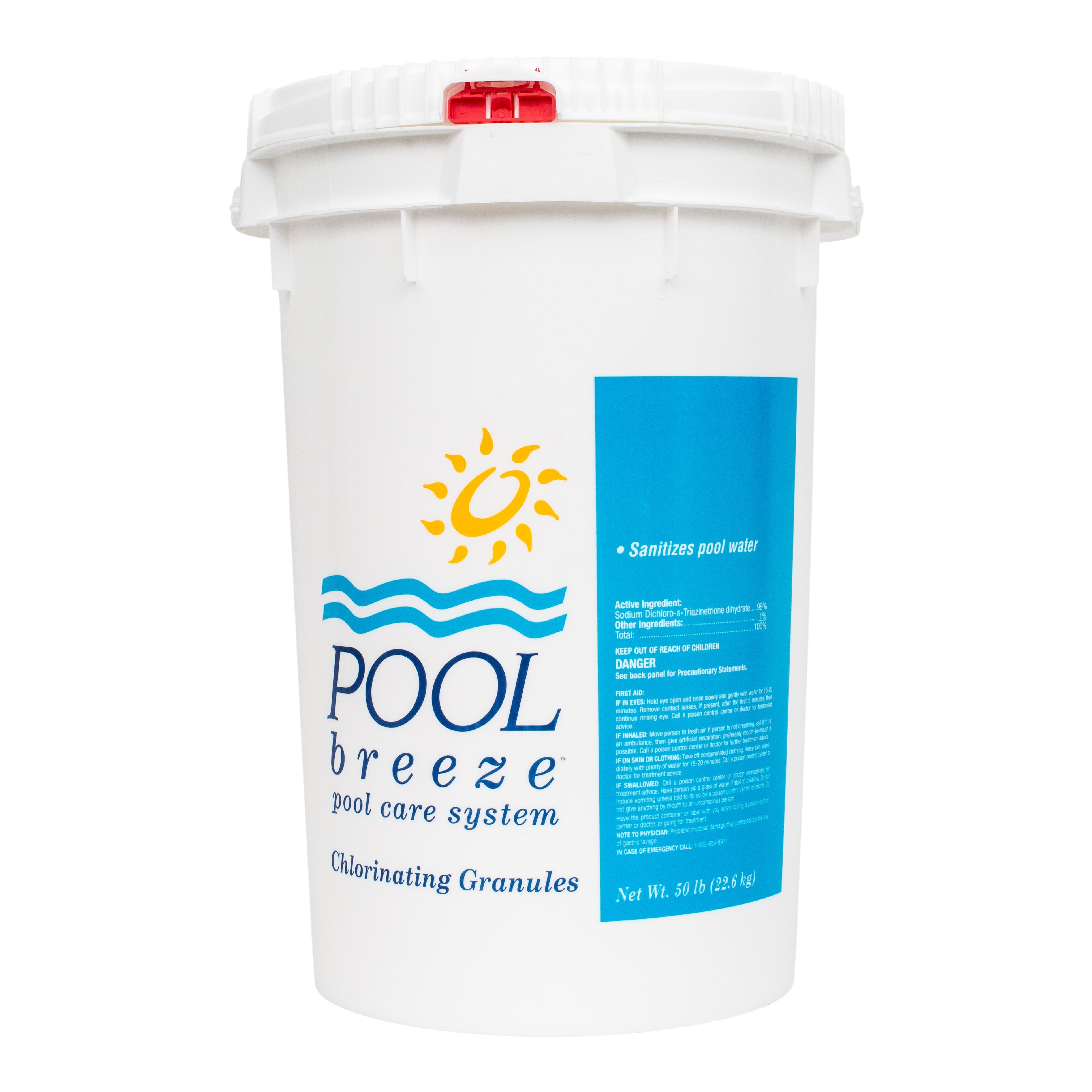 Pool Breeze Chlorinating Granules Multipurpose Sanitizer for Clean and Comfortable Swimming Pools