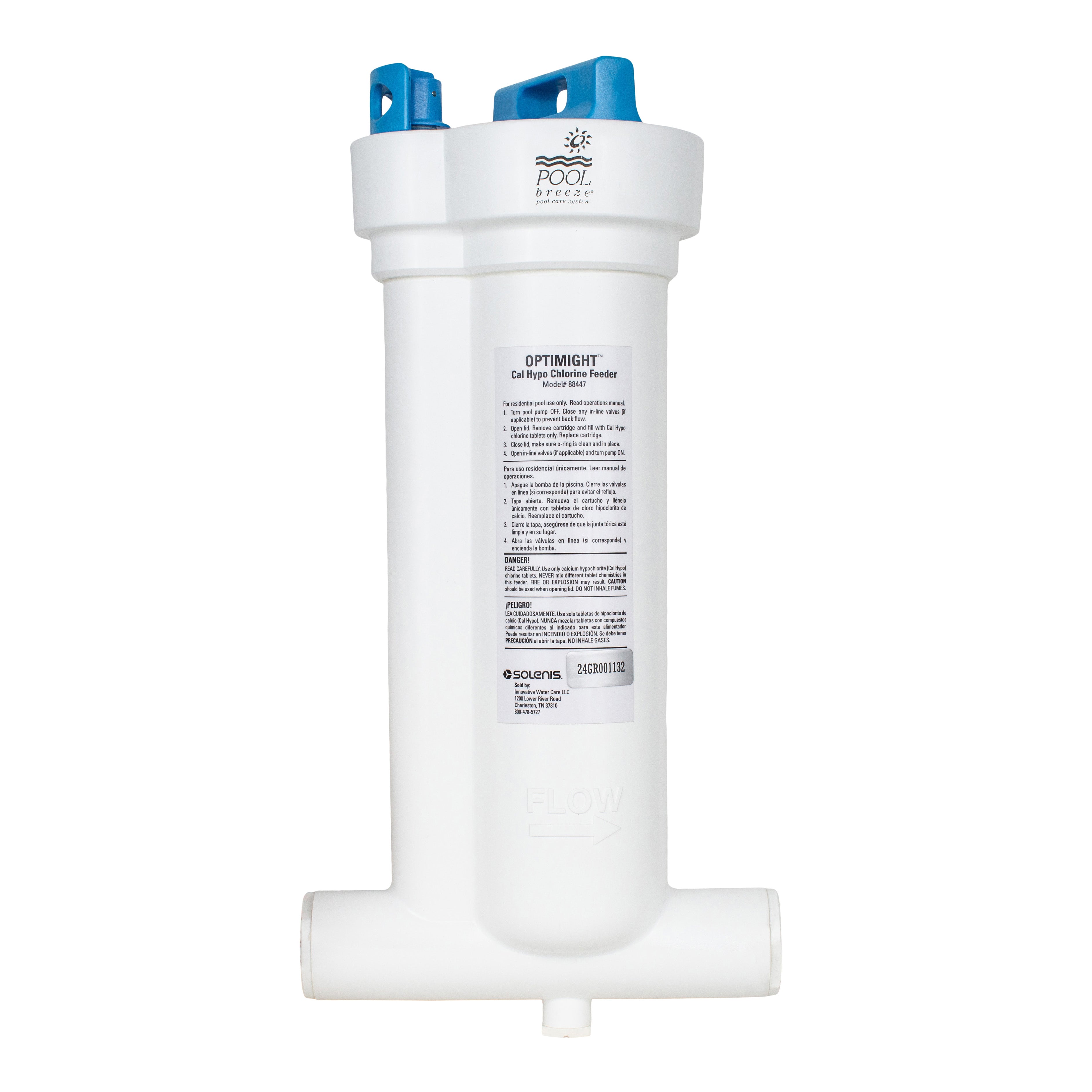 Pool Breeze Optimight Cal Hypo Chlorine Feeder For Pools