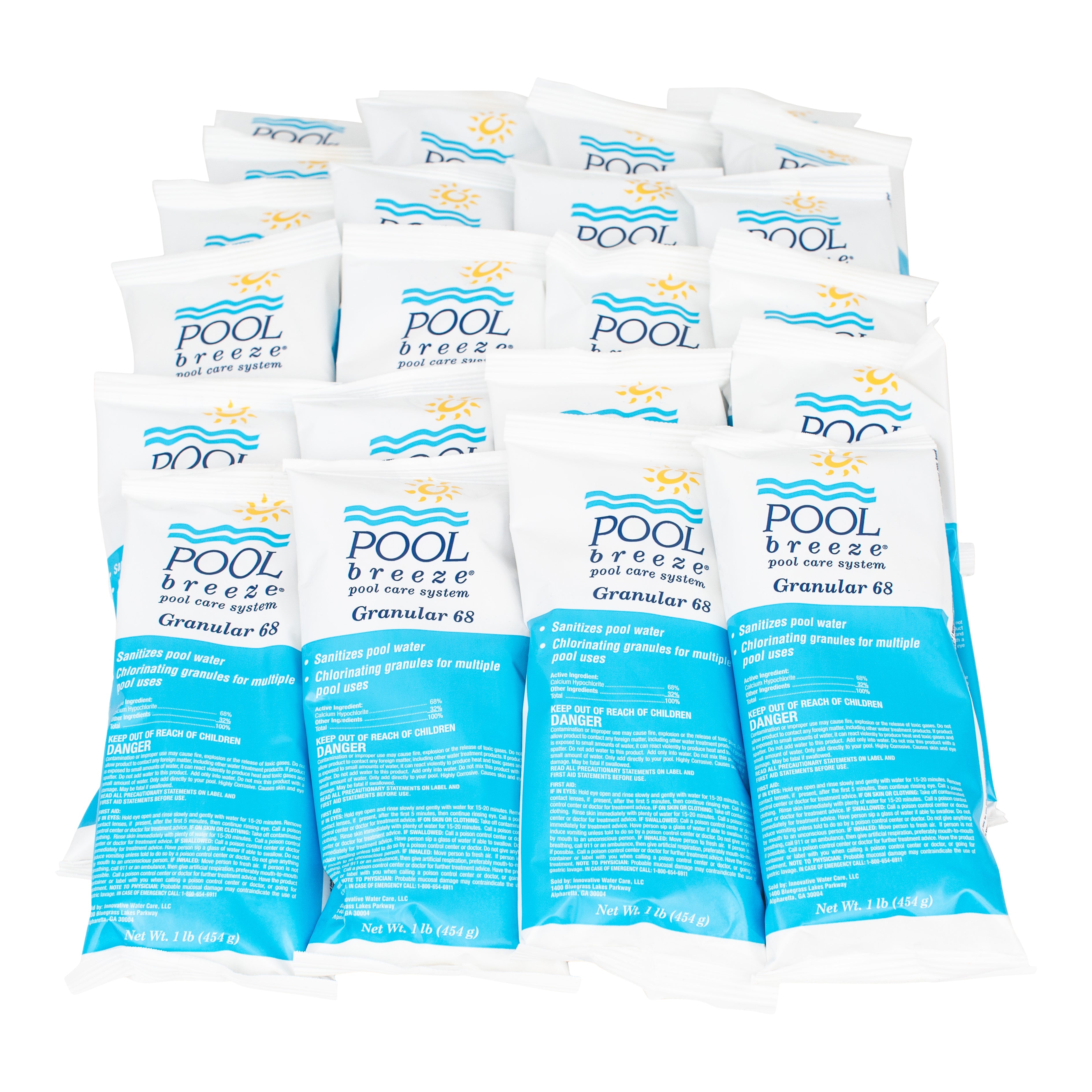 Pool Breeze Granular 68 Chlorine Shock And Algae Prevention