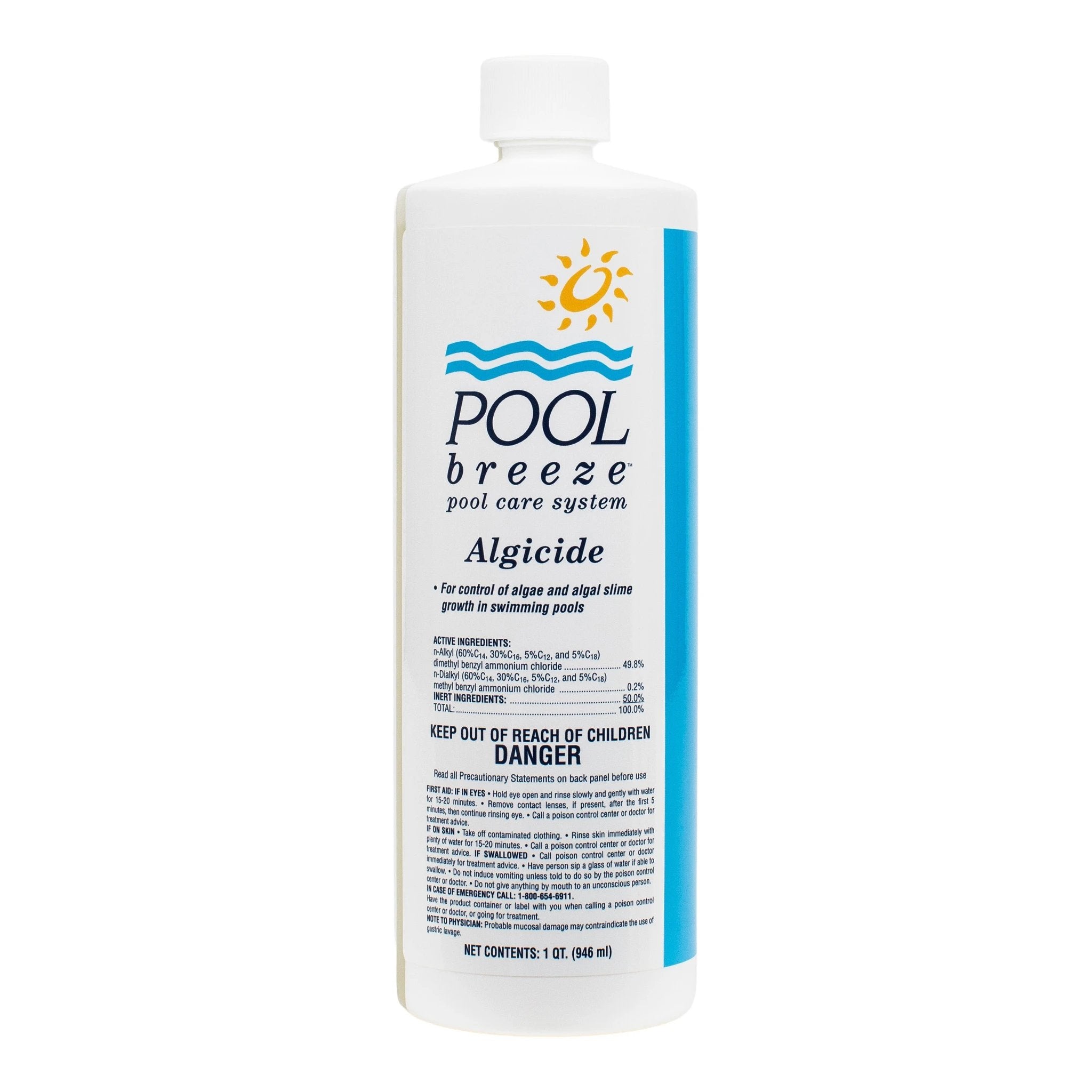 Pool Breeze Algaecide for Pools Kills Green and Black Algae by Pool Breeze