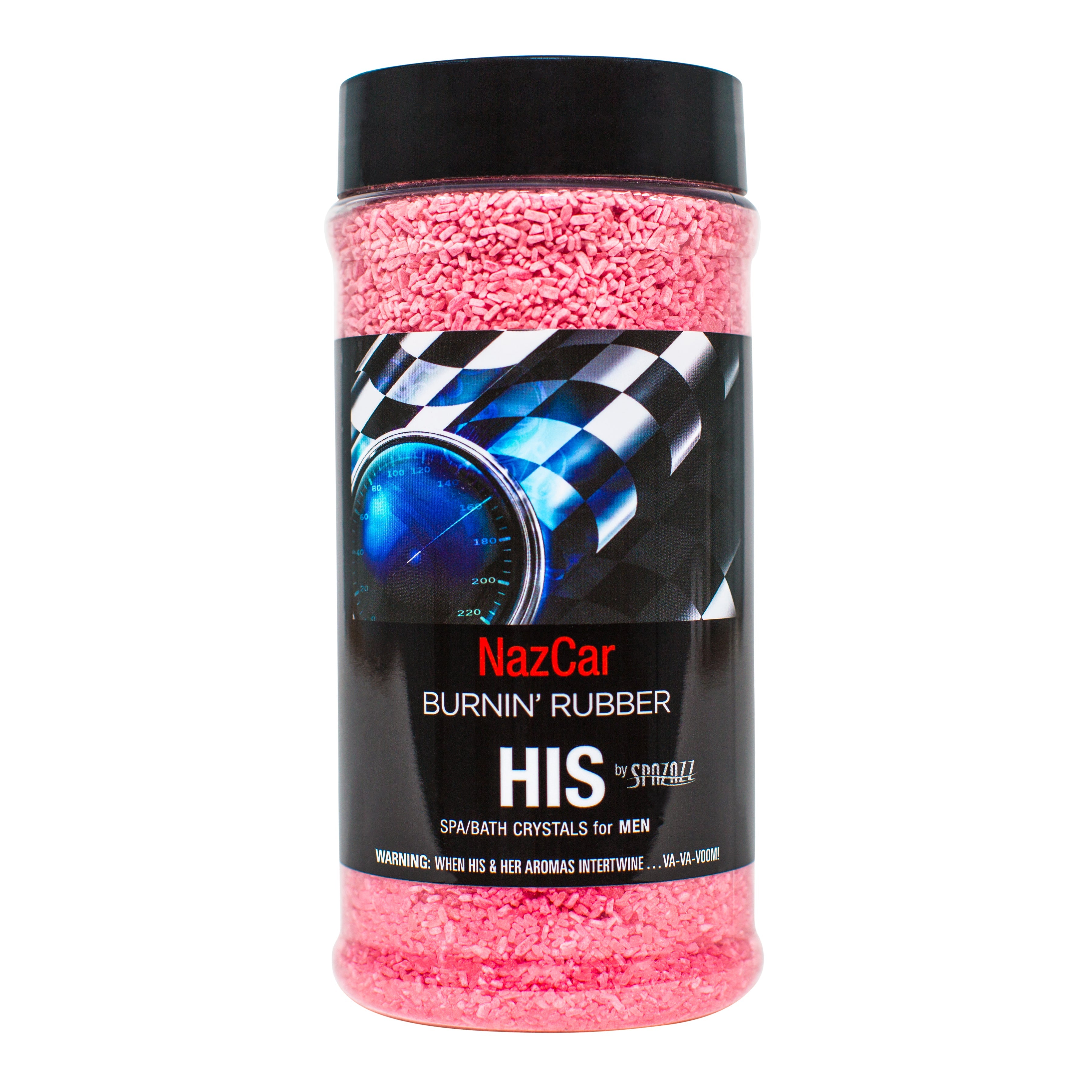 Spazazz His NAZCAR Burnin Rubber Crystals for Hot Tub Aromatherapy
