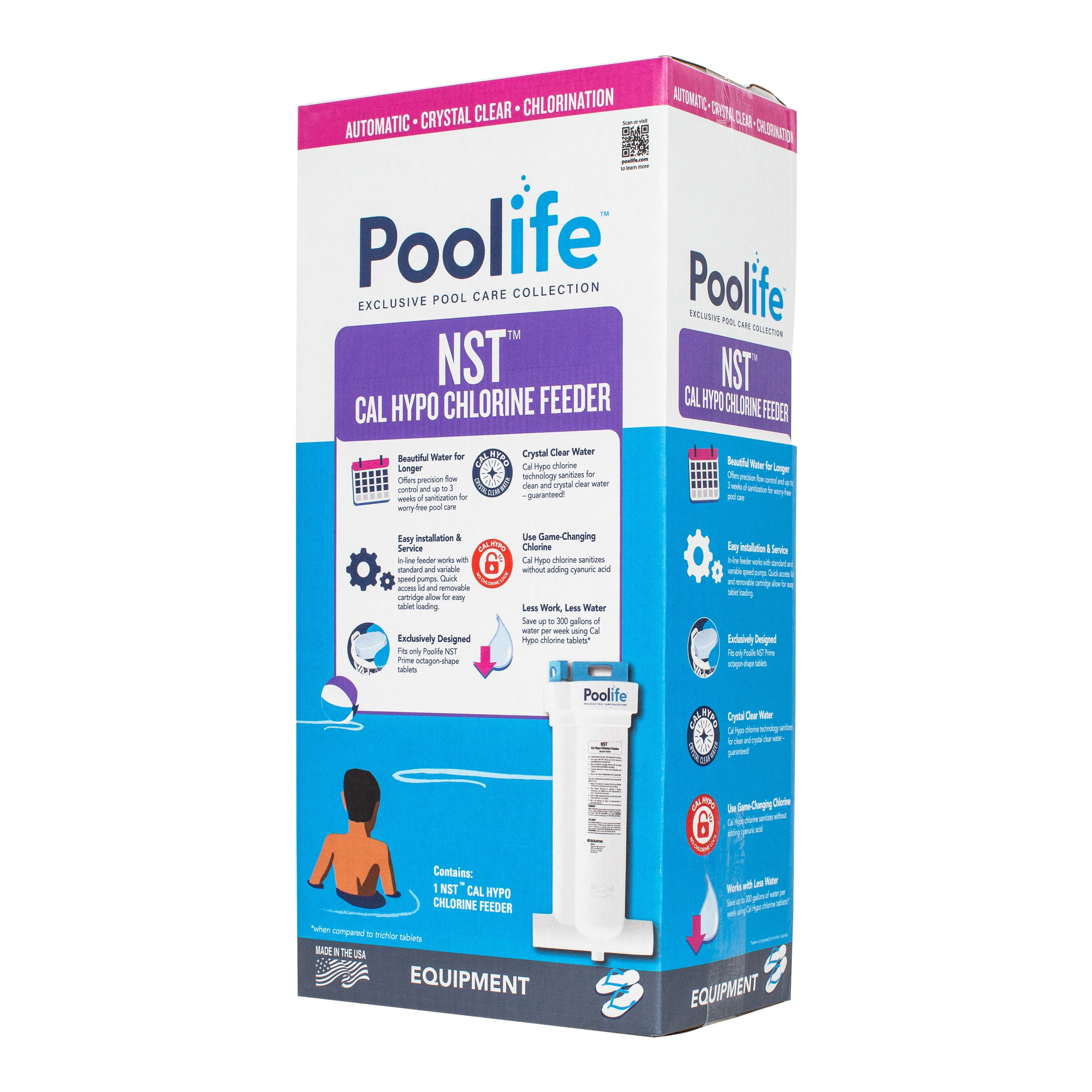 Poolife NST Cal Hypo Chlorine Feeder For NST Prime Tablets