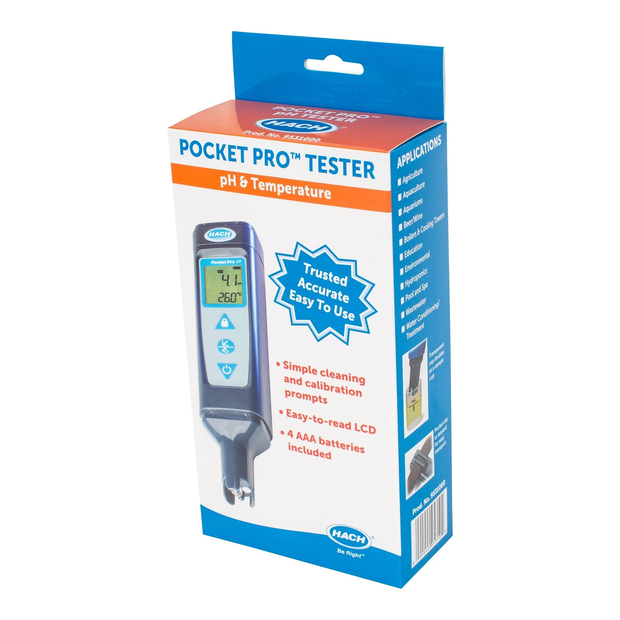 Hach Pocket Pro pH and Temperature Tester by Hach