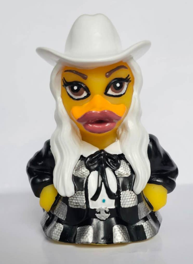 Beak on Say Put a Wing on It Celebrity Rubber Duck Collectible