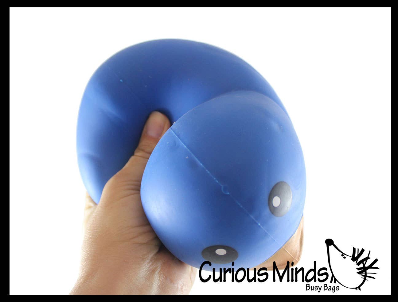 Jumbo Ducky Stress Toy Filled With Doh In Bright Colors