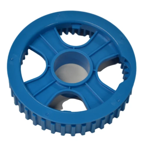 99834107 Maytronics Front Wheel – Light Blue Replacement for Select Dolphin Models by Maytronics