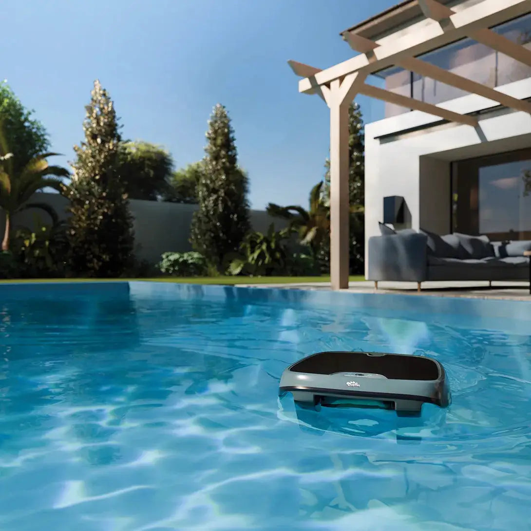 Dolphin Skimmi™ 300 Solar-Powered Skimmer by Duckies Pool Supply
