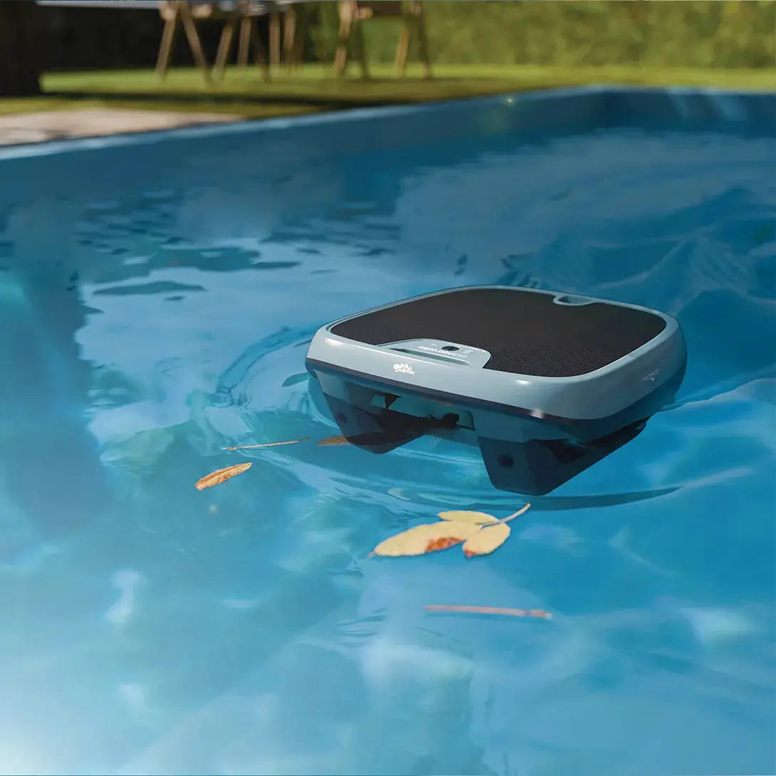 Dolphin Skimmi™ 300 Solar-Powered Skimmer by Duckies Pool Supply