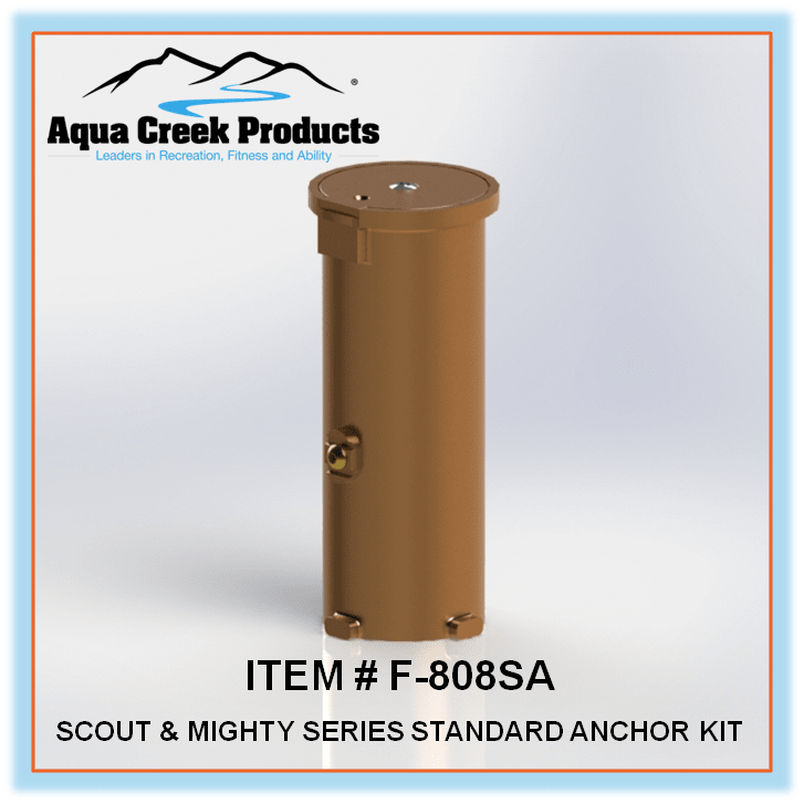 Aqua Creek Concrete Anchor Kit For Scout, Mighty, Ez-2 & Power Ez-2 Lifts | F-04Cajp by AquaCreek