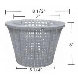 Aladdin American Skimmer S-20 Basket, White | B-200 by Aladdin